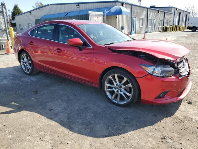 JM1GJ1W5XE1100533 - 2014 MAZDA 6 GRAND TOURING RED photo 4