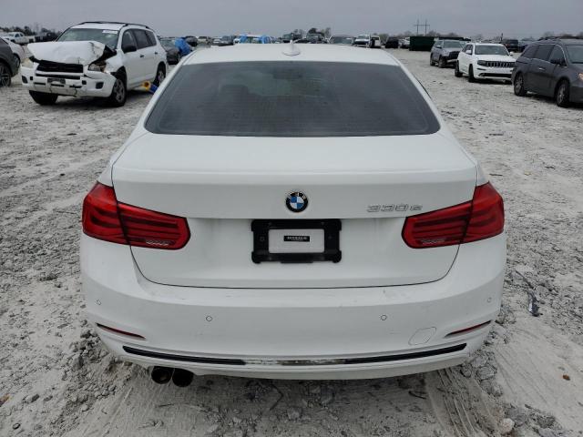 WBA8E1C30HA029436 - 2017 BMW 330E WHITE photo 6