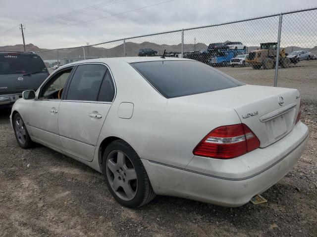 JTHBN36FX40166358 - 2004 LEXUS LS 430 WHITE photo 2