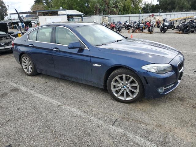 WBAFR7C51BC804578 - 2011 BMW 535 I BLUE photo 4