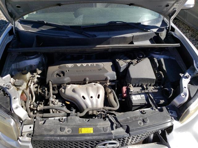 JTLKE50E281020389 - 2008 TOYOTA SCION XB 银色 照片 12