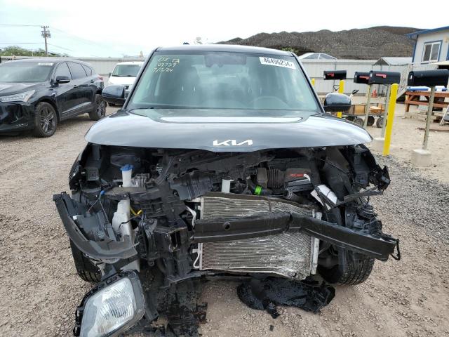 KNDJ23AUXN7814074 - 2022 KIA SOUL LX GRAY photo 5