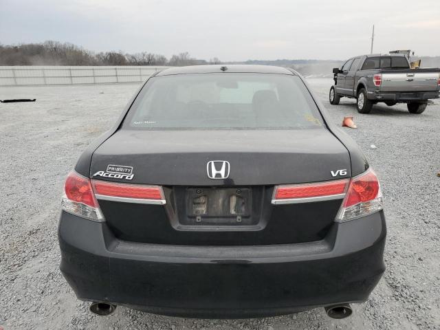 1HGCP3F83BA022922 - 2011 HONDA ACCORD EXL BLACK photo 6