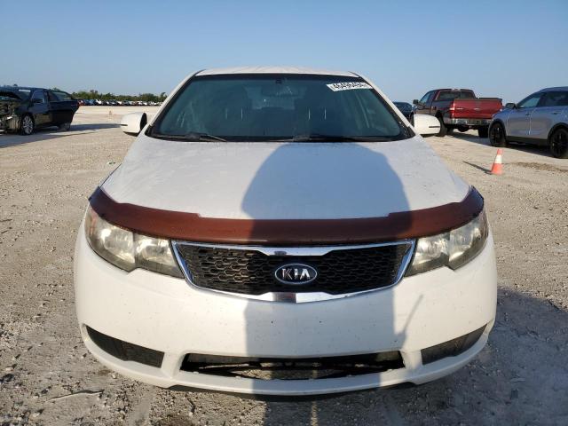 KNAFU4A21D5725988 - 2013 KIA FORTE EX WHITE photo 5