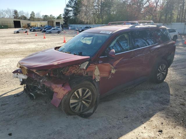 5N1DR3CC5NC227880 - 2022 NISSAN PATHFINDER SL RED photo 1