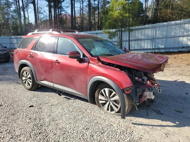 5N1DR3CC5NC227880 - 2022 NISSAN PATHFINDER SL RED photo 4