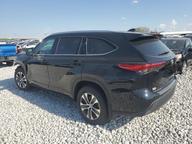 5TDGZRBH2LS043543 - 2020 TOYOTA HIGHLANDER XLE BLACK photo 2
