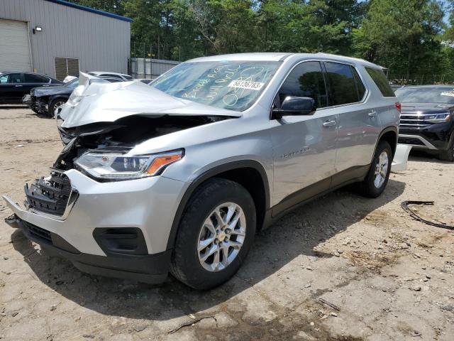 1GNERFKW8LJ120330 - 2020 CHEVROLET TRAVERSE LS SILVER photo 1