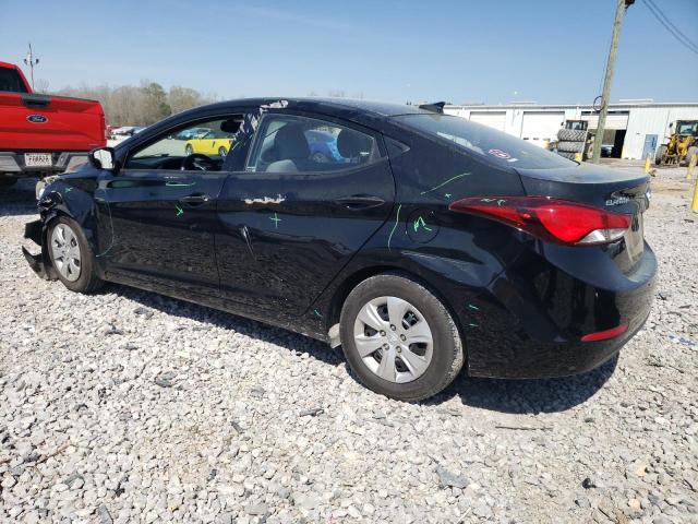 5NPDH4AE1GH665658 - 2016 HYUNDAI ELANTRA SE BLACK photo 2