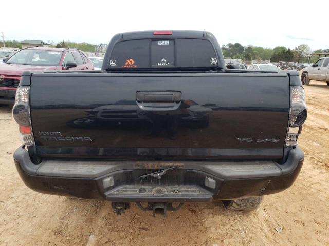 3TMMU52N76M002362 - 2006 TOYOTA TACOMA DOUBLE CAB LONG BED BLACK photo 6