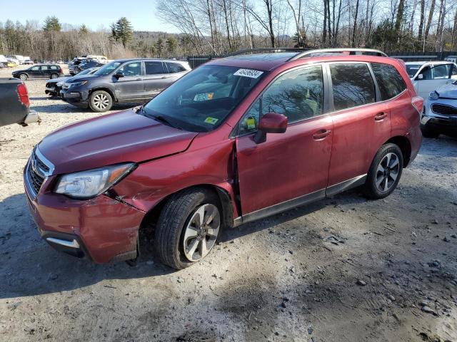 JF2SJAEC5JH510718 - 2018 SUBARU FORESTER 2.5I PREMIUM RED photo 1