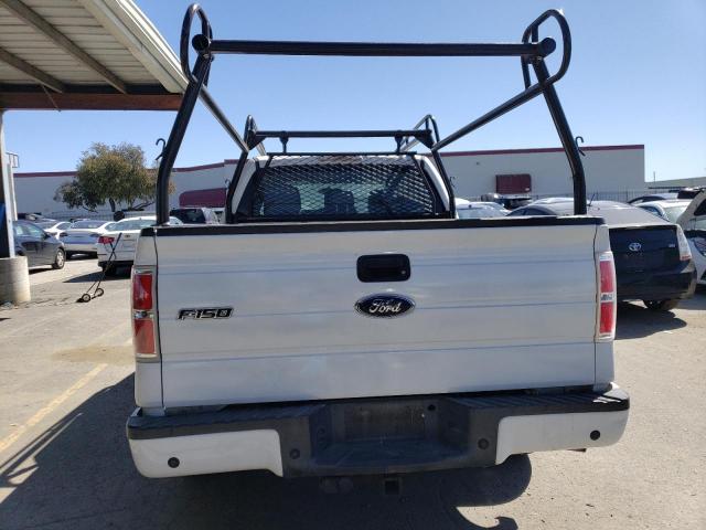 1FTEX1CM0EKD82824 - 2014 FORD F150 SUPER CAB WHITE photo 6