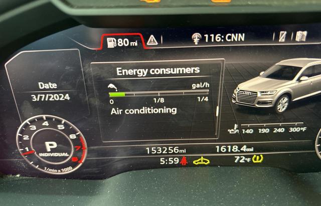 WA1VAAF7XHD059522 - 2017 AUDI Q7 PRESTIGE თეთრი ფოტო 8