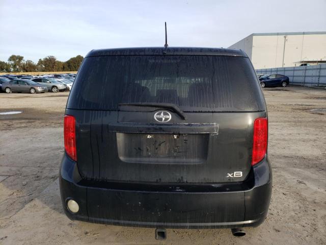 JTLKE50E481017929 - 2008 TOYOTA SCION XB BLACK photo 6