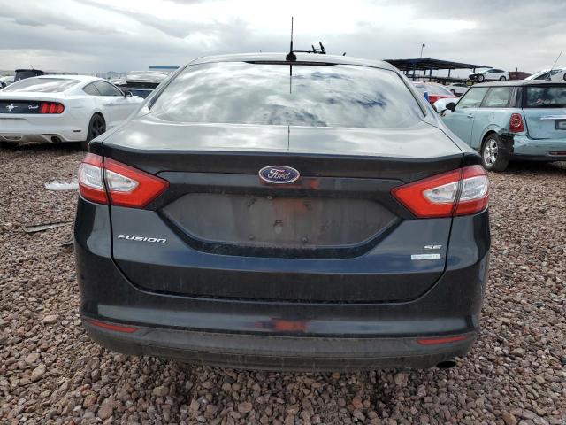 3FA6P0HDXFR194970 - 2015 FORD FUSION SE BLACK photo 6