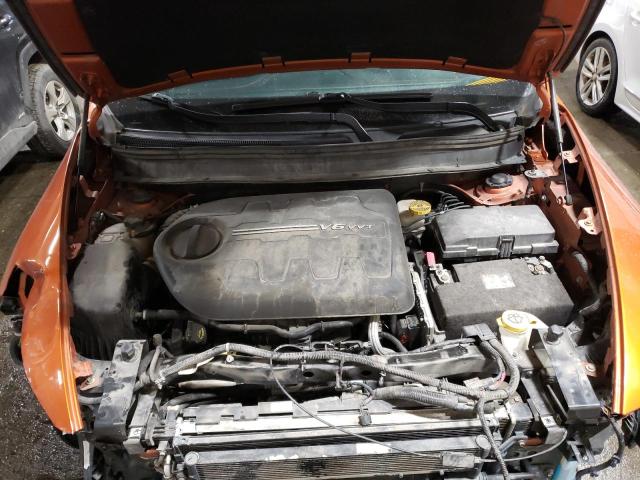 1C4PJMBS1FW569933 - 2015 JEEP CHEROKEE TRAILHAWK ნარინჯისფერი ფოტო 11