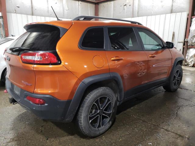 1C4PJMBS1FW569933 - 2015 JEEP CHEROKEE TRAILHAWK ნარინჯისფერი ფოტო 3