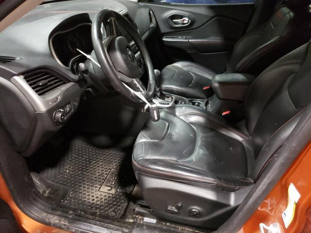 1C4PJMBS1FW569933 - 2015 JEEP CHEROKEE TRAILHAWK ნარინჯისფერი ფოტო 7