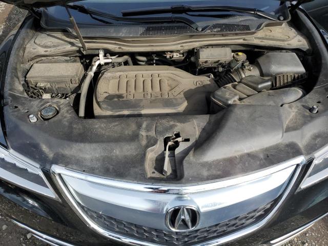 5FRYD4H64GB036632 - 2016 ACURA MDX TECHNOLOGY BLACK photo 11