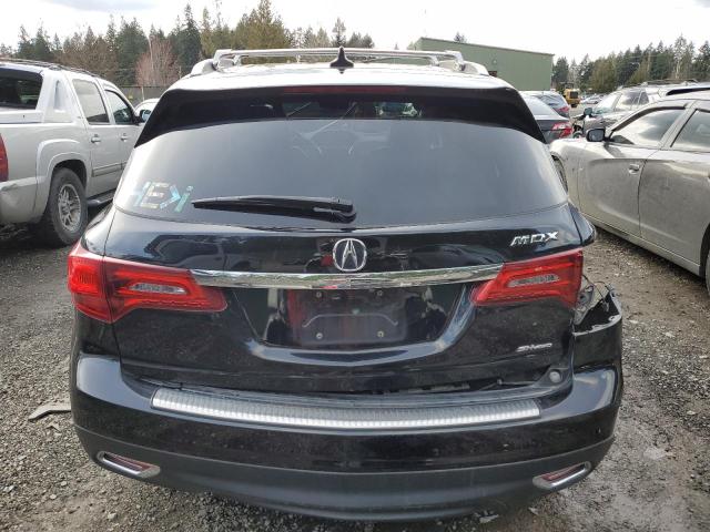 5FRYD4H64GB036632 - 2016 ACURA MDX TECHNOLOGY BLACK photo 6