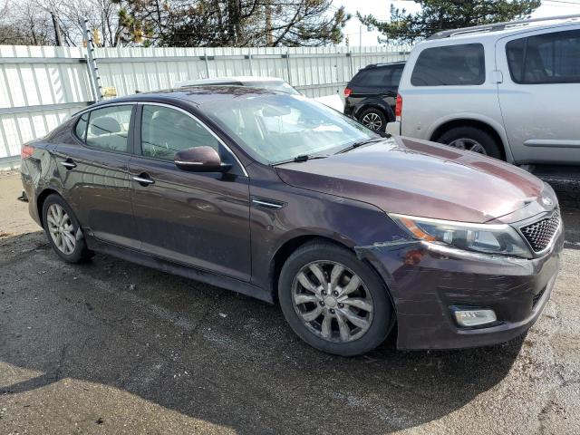 5XXGM4A70FG378932 - 2015 KIA OPTIMA LX PURPLE photo 4