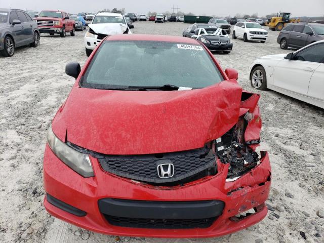 2HGFG3B54DH513738 - 2013 HONDA CIVIC LX RED photo 5