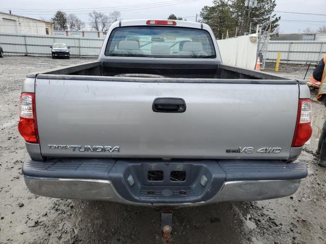 5TBBT441X6S474711 - 2006 TOYOTA TUNDRA ACCESS CAB SR5 SILVER photo 6