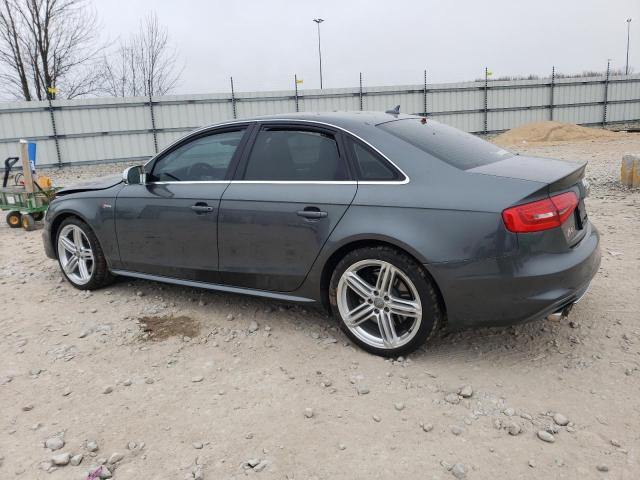 WAUDGAFL5FA128304 - 2015 AUDI S4 PREMIUM PLUS GRAY photo 2