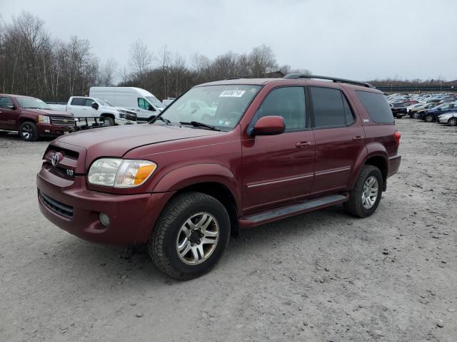 5TDBT44A97S281099 - 2007 TOYOTA SEQUOIA SR5 MAROON photo 1