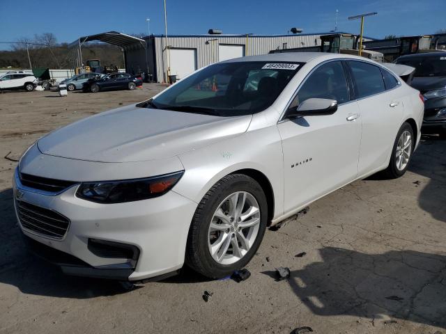 1G1ZD5ST8JF181677 - 2018 CHEVROLET MALIBU LT WHITE photo 1