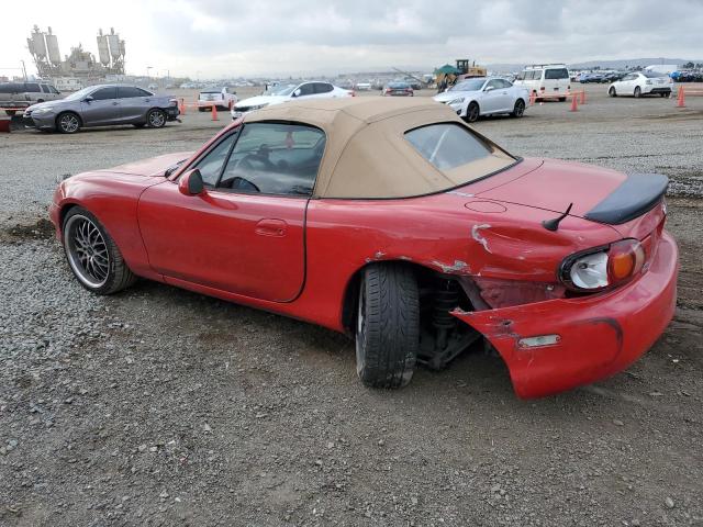 JM1NB3530Y0139173 - 2000 MAZDA MX-5 MIATA BASE RED photo 2