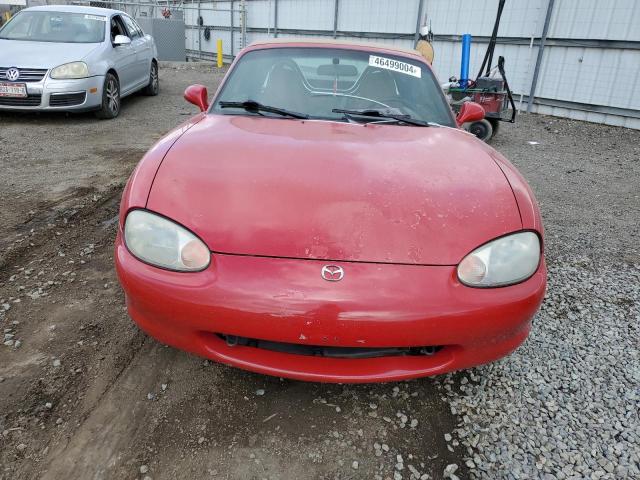 JM1NB3530Y0139173 - 2000 MAZDA MX-5 MIATA BASE RED photo 5