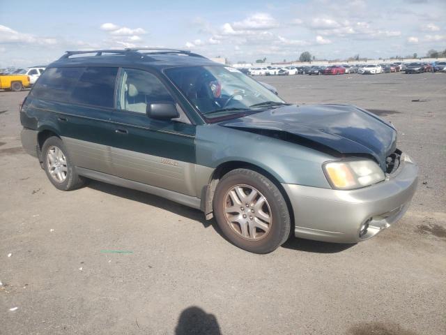 4S3BH675227638900 - 2002 SUBARU LEGACY OUTBACK AWP 绿色 照片 4