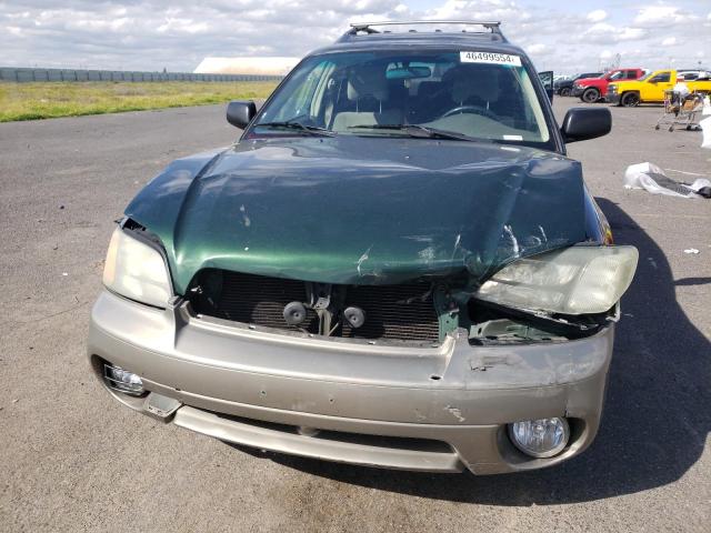 4S3BH675227638900 - 2002 SUBARU LEGACY OUTBACK AWP 绿色 照片 5