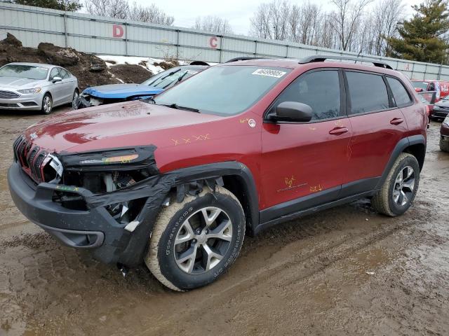 1C4PJMBS9FW777655 - 2015 JEEP CHEROKEE TRAILHAWK RED photo 1