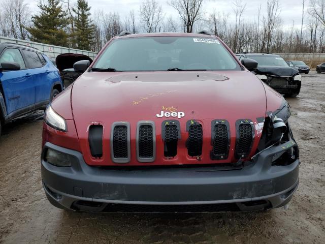1C4PJMBS9FW777655 - 2015 JEEP CHEROKEE TRAILHAWK RED photo 5