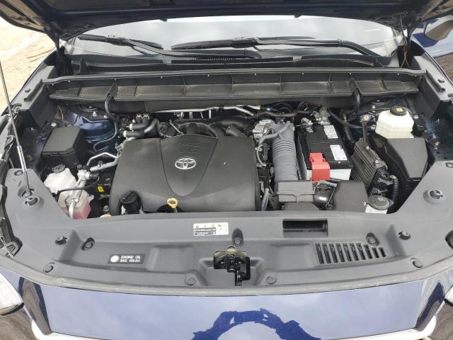 5TDGZRAHXNS560237 - 2022 TOYOTA HIGHLANDER XLE 蓝色 照片 12