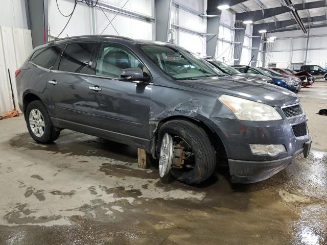 1GNKVGED4BJ228666 - 2011 CHEVROLET TRAVERSE LT GRAY photo 4