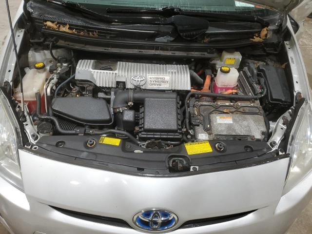 JTDKN3DU7A1297904 - 2010 TOYOTA PRIUS SILVER photo 11