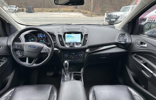 1FMCU9J9XKUC43907 - 2019 FORD ESCAPE TITANIUM GRAY photo 9