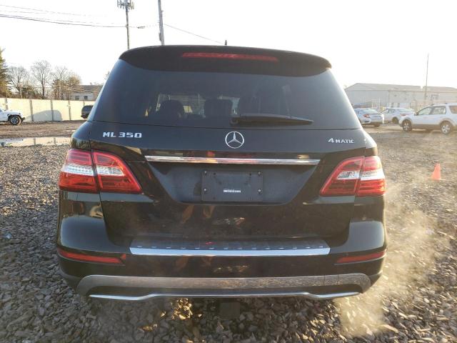 4JGDA5HB0FA609587 - 2015 MERCEDES-BENZ ML 350 4MATIC BLACK photo 6