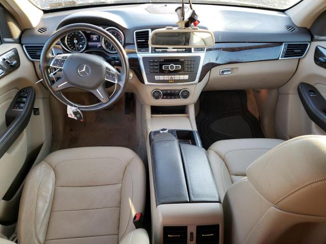 4JGDA5HB0FA609587 - 2015 MERCEDES-BENZ ML 350 4MATIC BLACK photo 8