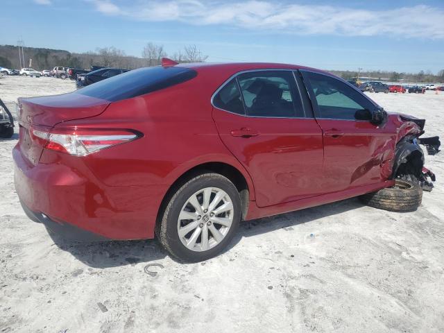4T1C11AK6LU985655 - 2020 TOYOTA CAMRY LE RED photo 3