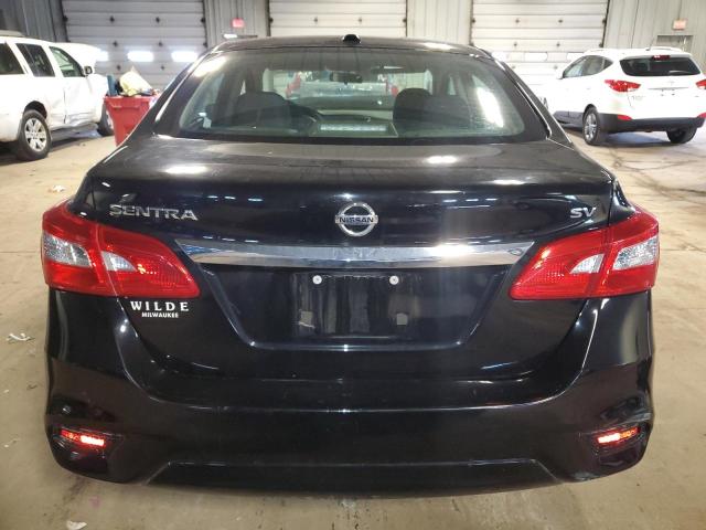 3N1AB7AP7HY293757 - 2017 NISSAN SENTRA S BLACK photo 6