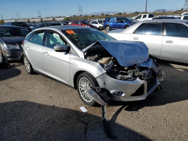 1FAHP3H21CL321284 - 2012 FORD FOCUS SEL SILVER photo 4