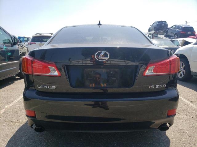 JTHBK262095092698 - 2009 LEXUS IS 250 BLACK photo 6