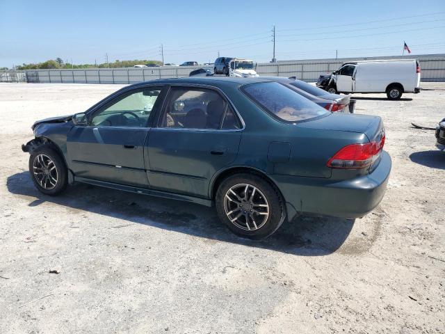 1HGCG16502A057816 - 2002 HONDA ACCORD EX GREEN photo 2