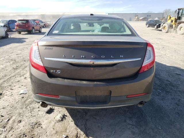 1LNHL9DK8GG600465 - 2016 LINCOLN MKS BROWN photo 6