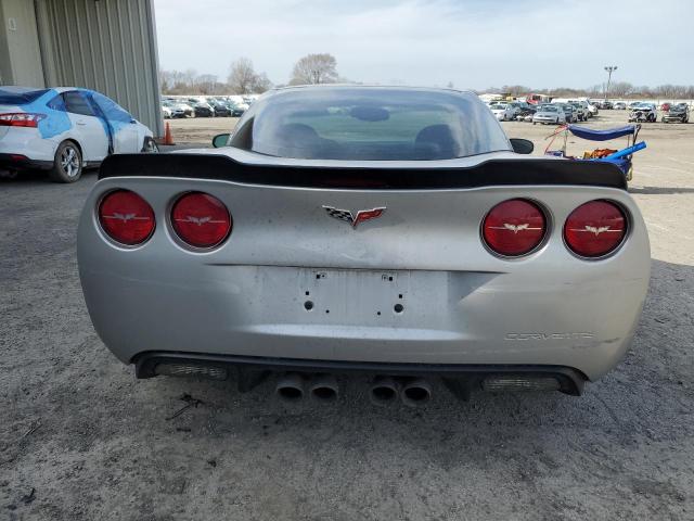 1G1YY25U275140088 - 2007 CHEVROLET CORVETTE SILVER photo 6