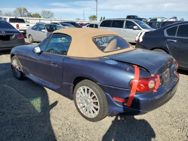 JM1NB353320223253 - 2002 MAZDA MX-5 MIATA BASE BLUE photo 2